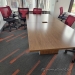 107x48 Oak Rectangle Boardroom Conference Table w/ Power Grommet